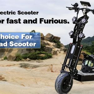 X13 14-inch electric scooter with 72V 10000W 8000W motor 72V60AH lithium battery smart electronics maximum range 100 km, including seat