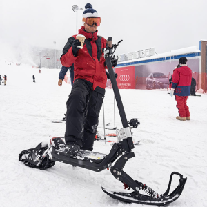 G63 DIY 800W Electric Scooter Electric Snow Motorcycle Hot selling Product 3-in-1 Snow Double Wheel Track Type