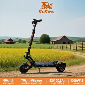 Kukirin G2 Master 2025 New 2000W Dual Motor Electric Scooter 52V 20.8Ah Hydraulic Shock Absorption Speed 70km/h Adult Escooter
