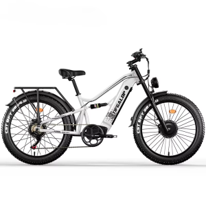 1500W powerful electric bicycle top speed of 60km/h TIFGALOP ES7pro 26inch Fat tire All terrain dual motor Adult electric bike