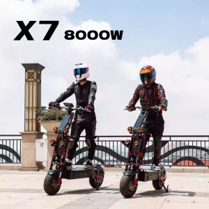 Obarter X7 14" 10000W/8000W Removable Battery Folding e scooter 240KM Long Range Off-Road Fat Tire trottinette électrique adulte